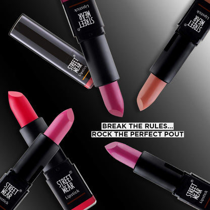 Street Wear Satin Smooth Lipstick, Poison Berry, 4.2g