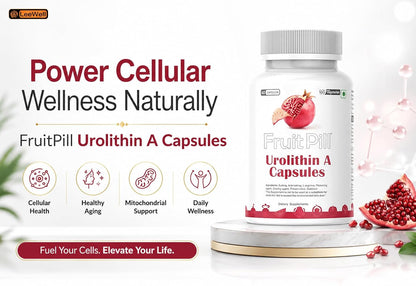 (LeeWell) Urolithin A Supplement, 500mg, 60 Vegetable Capsules