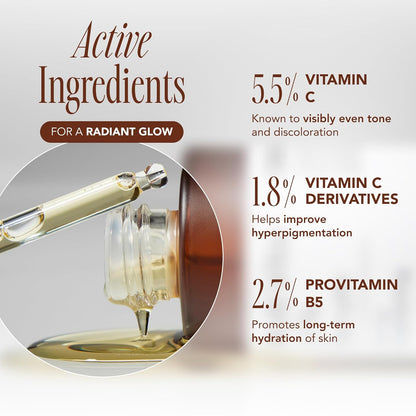 Active ingredients for skincare with a dropper and serum bottle on a light background