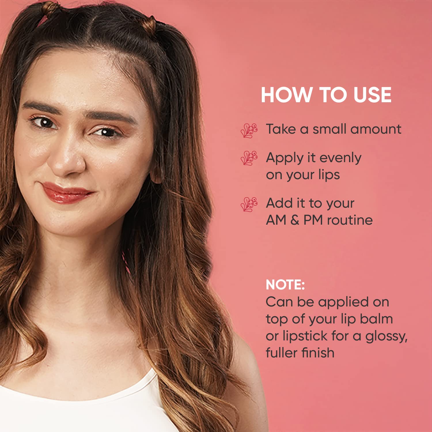 Zephivo DOT & KEY Dot&Key Lip Plumping Mask With Shea Butter&Vitamin C + E For Naturally Glowing Lips|Smoothes Flaky&Dry Lips|Lip Mask For Soft,Smooth&Plump Lips|(Lingonberry)|15Ml
