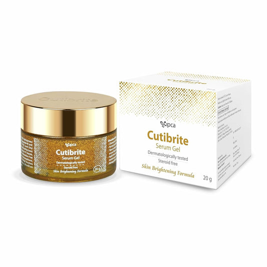 Ipca Cutibrite Serum Gel – 20g Skin Radiance Serum, Helps Reduce Appearance of Dark Spots, Improves Even Skin Tone & Clarity, Lightweight Daily Use Formula