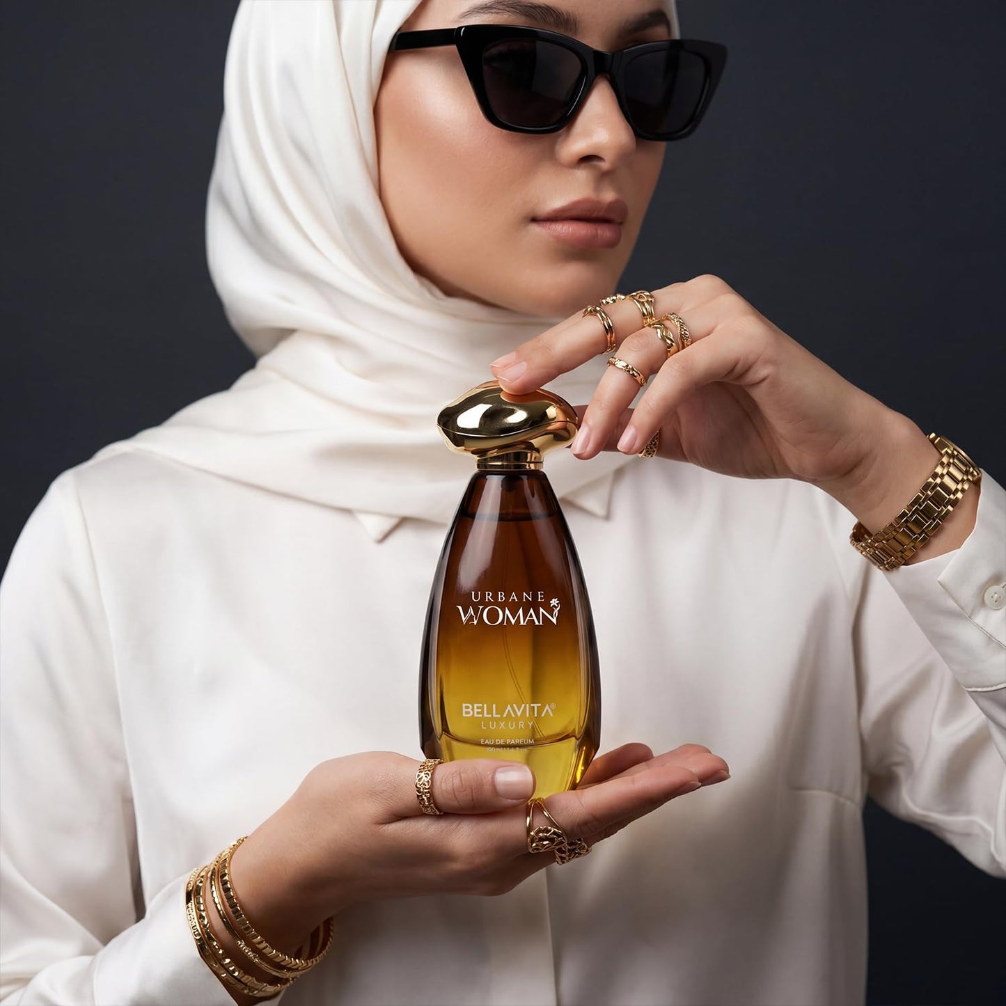 BELLAVITA URBANE WOMAN | Dubai Crafted | Perfume For Woman | 100ml | 25% Oil Concentration | Rose, Jasmine, Vanilla & Musk | Premium Long Lasting Perfume