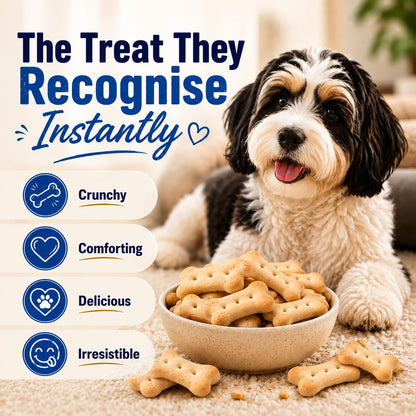 Purepet Dog Treats Biscuits 800g Pack | Milk Flavour | Active Behaviour | Oral Health | Training and Behaviour | Healthy Immune System (All Life Stages)