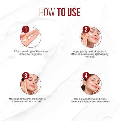 Mitchell USA Dark Spot Remover for Face | Fades Hyperpigmentation, Acne Marks & Dark Spots | Lotus Seed Extract, Pomegranate oil & Vitamin C | For Oily, Dry & Sensitive Skin of Men & Women | 50ml