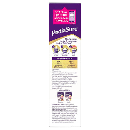 Pediasure Zero Sucrose 400g, Vanilla, Scientifically Designed Nutrition to Help Kids Grow, Pediasure Zero Sugar