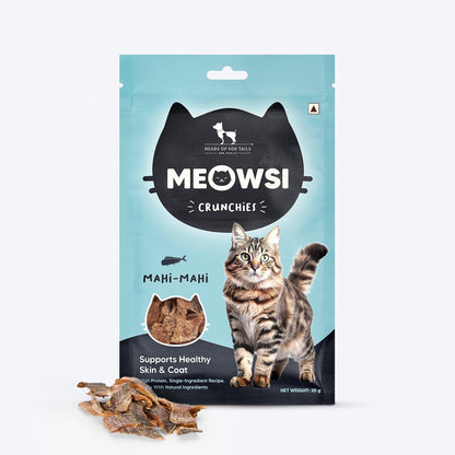Heads Up For Tails Sara's Cat Treats - Mahi Mahi Fish Bits - 35 g