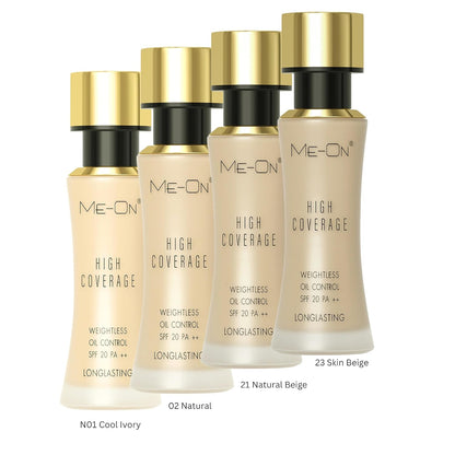 ME-ON High Coverage Foundation (02 Natural)