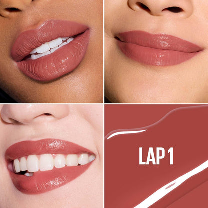 Maybelline Super Stay Vinyl Ink High Shine Racing Liquid Lipstick, Lap 1 | 4.2ml