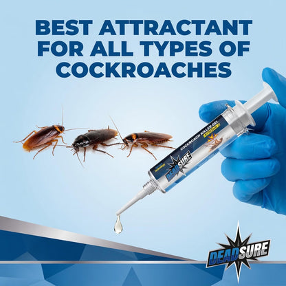 Deadsure cockroach killer gel for home strong | Professional roach Control | Anti Roach | Cockroach Killer | 35gm