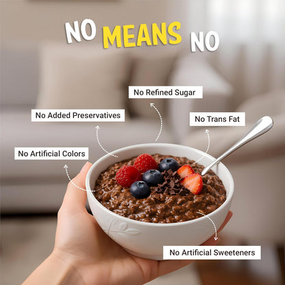 MuscleBlaze High Protein Oats (Cocoa Rich Chocolate, 400g) | 26g Protein | Breakfast Cereals for Weight Management | 26g Protein | Breakfast Cereals for Weight Management