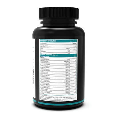 NutritJet Probiotics Supplement 50 Billion CFU with 20 Strains | Probiotics for Gut Health Supplements | Support Digestion & Immunity | Gut Health Probiotics - 60 Veg Capules