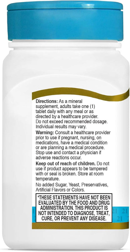 21st Century Potassium Gluconate, 595 mg, 110 Tablets