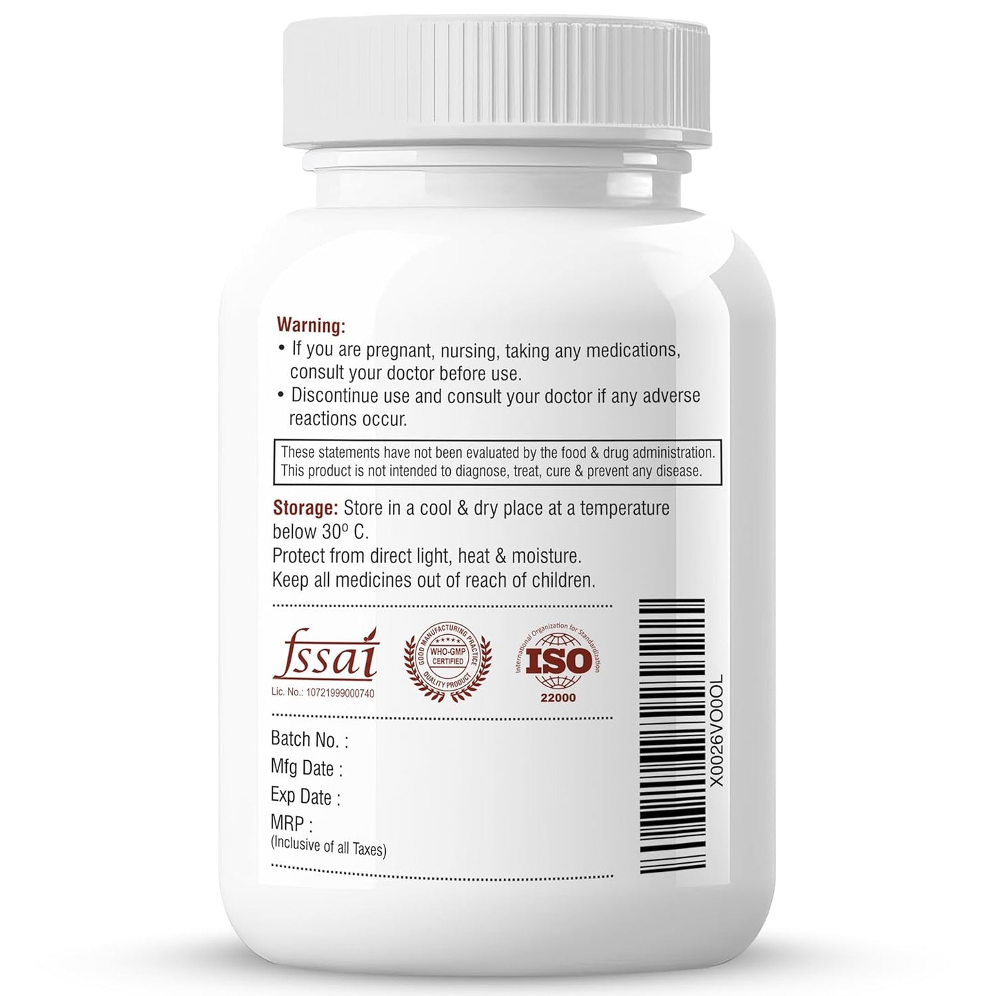 Biotrex Nutraceuticals Berberine HCL 850mg | 95% High Purity | With Milk Thistle & Cinnamon | Maintain Healthy Glucose Levels | Metabolic Support & Digestive Wellness | Lab Tested | 60 Veg Capsules