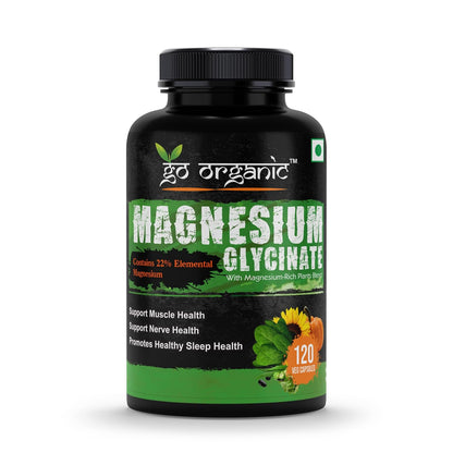 Go Organic vitamin d3 k2 as MK7 and Calcium Magnesium Zinc Vegetarian capsule, 120 Nos Each (VTC+MTVW)
