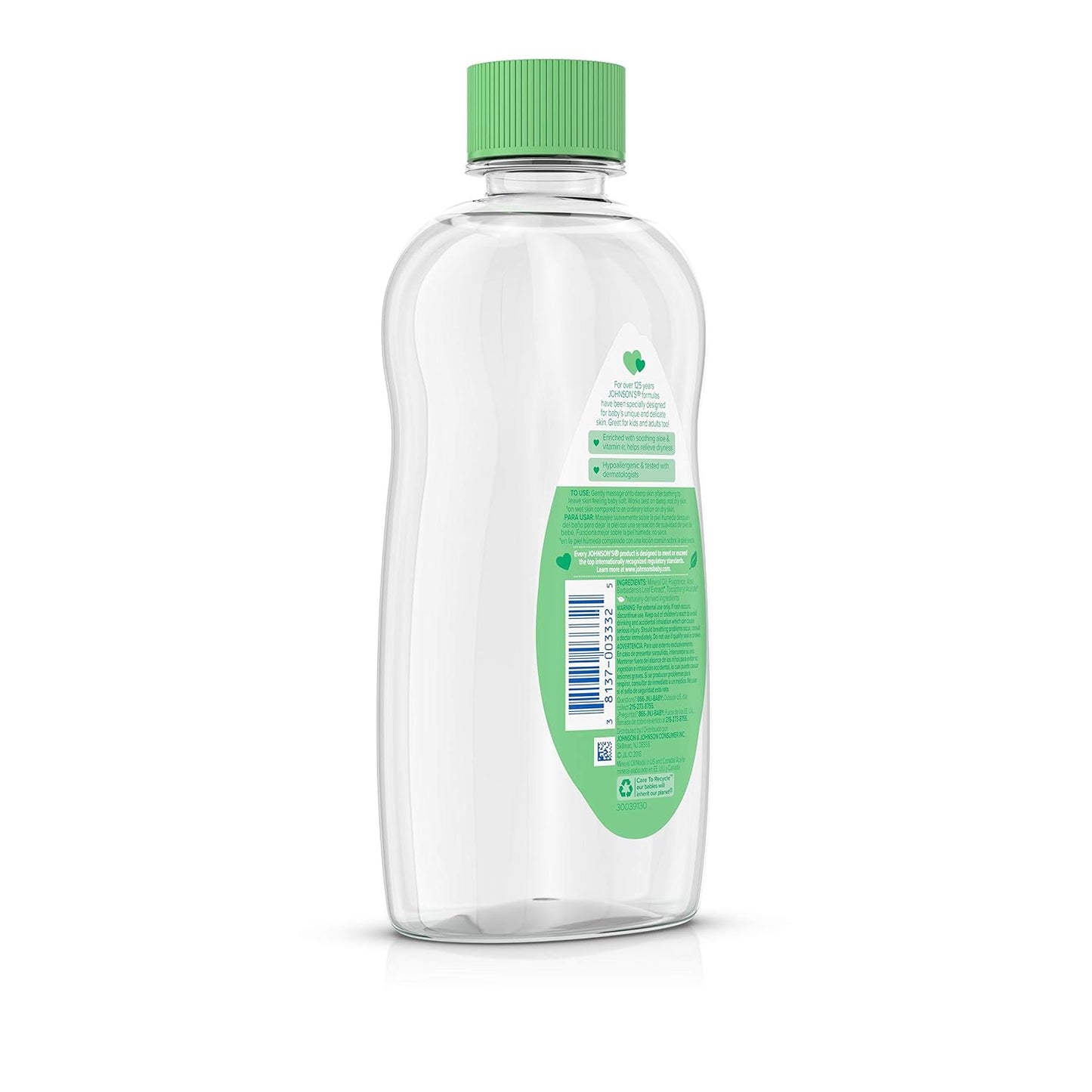Johnsons Baby Oil 414ml 003332 - Pack of 1, 414ML