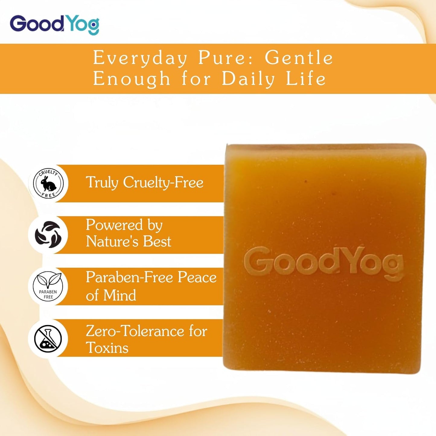 GoodYog 2% Kojic Acid Soap (100g, Pack of 2) with Turmeric for Pigmentation, Dark Spots & Tan Removal | For Dark Underarms, Knees & Elbows | For Men & Women - 200g