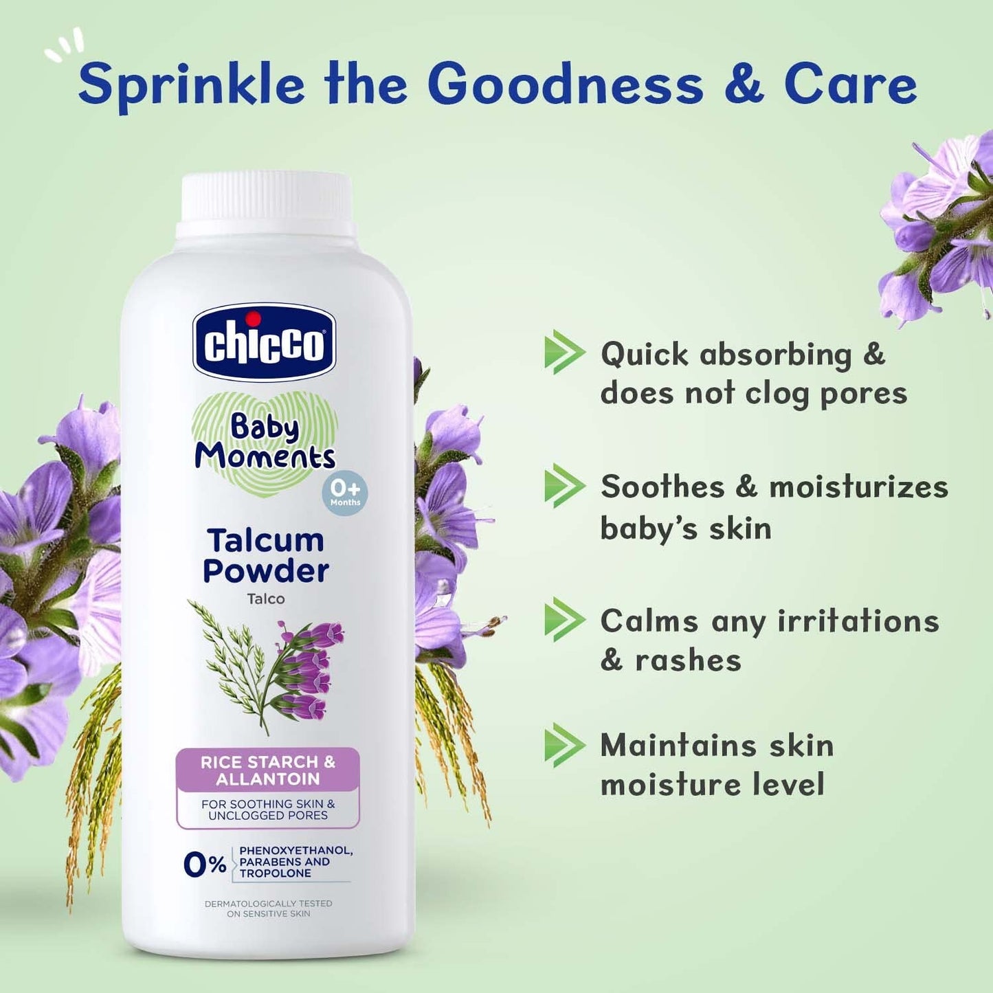 CHICCO BM TALCUM POWDER 300G