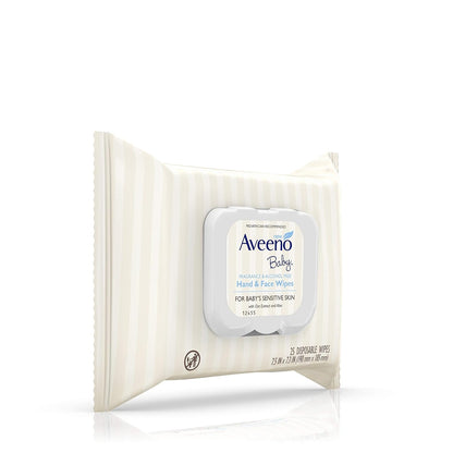 Aveeno Hand & Face Baby Wipes with Oat Extract and Aloe!!