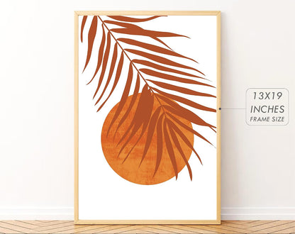 Big Modern Framed Posters Wall Decor Paintings For Living Room, Bedroom/Big Paintings For Wall Decoration, Frames For Wall Decor Set of 3 (13x19 Inches) (Boho A)