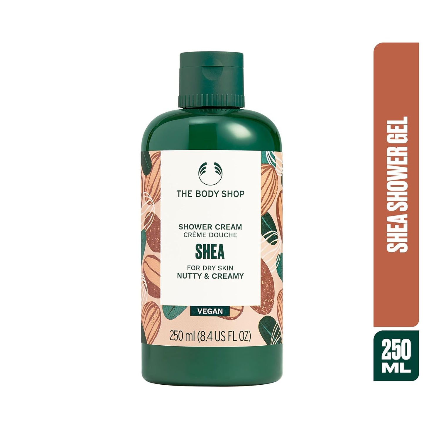 The Body Shop Vegan Shea Shower Cream, 250 Ml (packaging may vary)