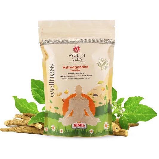 Ayouthveda Ashwagandha Powder Pure | May Support Muscle Recovery & Boost Energy Level | 200gm (Pack 1)