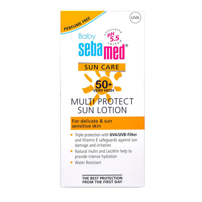 Sebamed Baby Sun Lotion|pH 5.5|Triple Protection with UVA/UVB- Filter|200 ml