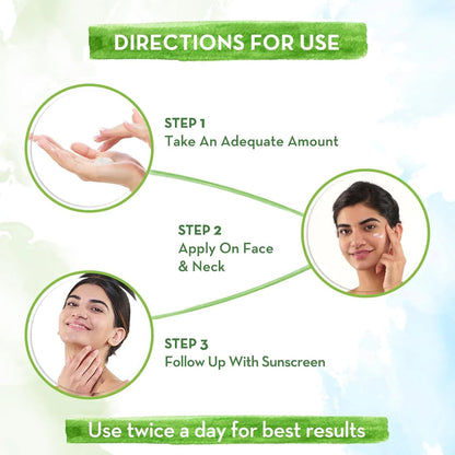 Mamaearth Ubtan Oil-Free Face Moisturizer With Turmeric & Saffron For Skin Brightening - 80g