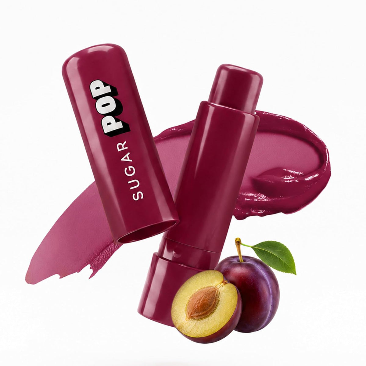 SUGAR POP Nourishing Lip Balm | Avocado Oil | SPF Protection | Hydrating Lip Balm For Dry Lips | 4.5 gm - 07 Plum