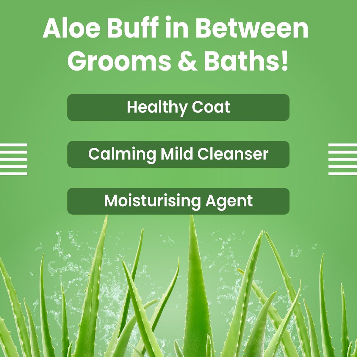Bark Out Loud - Waterless Dry Dog Shampoo | Aloe Vera, Milk Protein, Lavender & Chamomile | Anti-Bacterial, Itch Relief, Hydrating Coat Dog Dy Bath, Shamppo for Dogs(100ml)