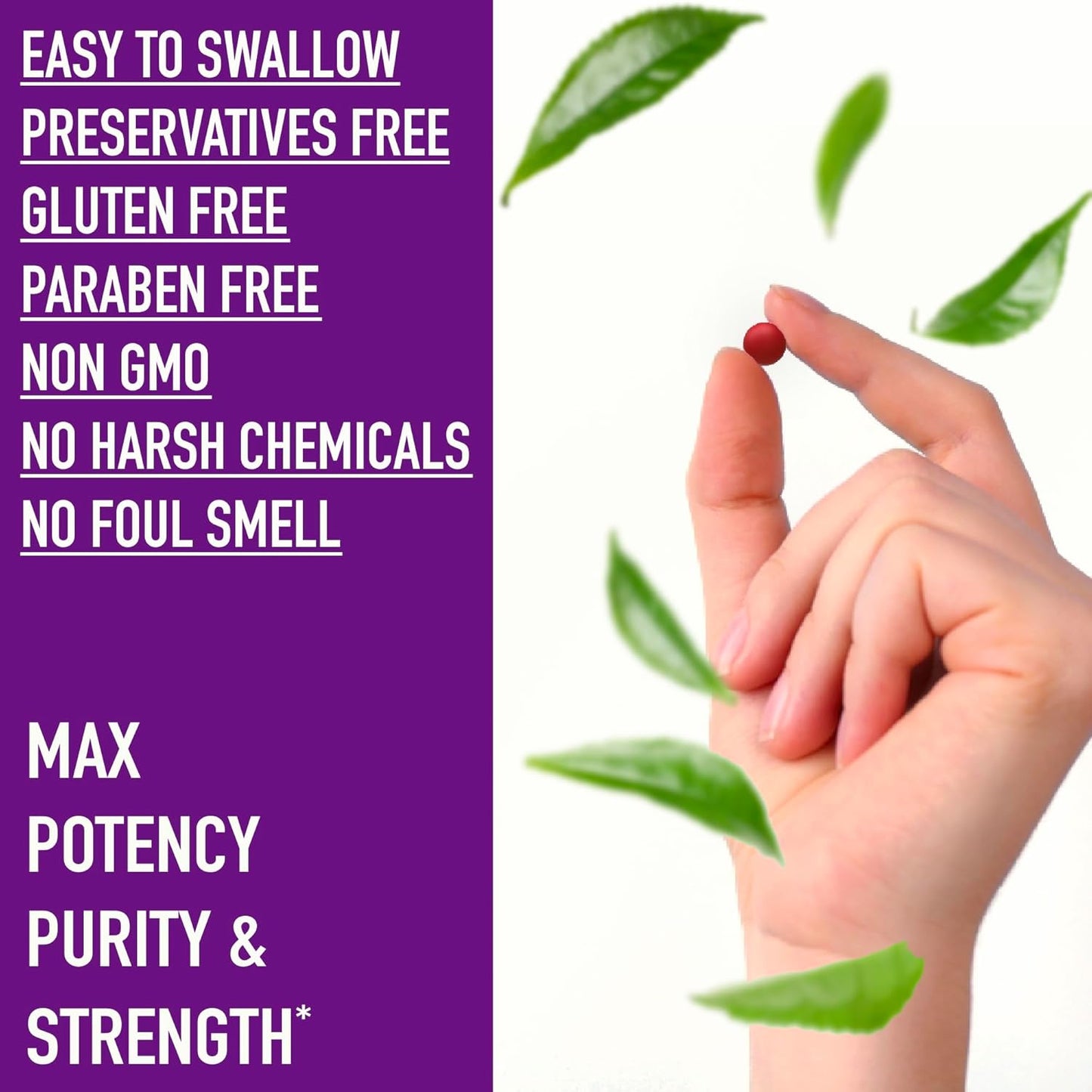 BioClinical Biotin Tablets for Hair Growth - Biotin 10000mcg for Hair,Skin & Nails - Supplement for Men & Women Hair Growth - Vegan Vitamin B 7 -PureVe Forte Medicine -120 Veg Tablets