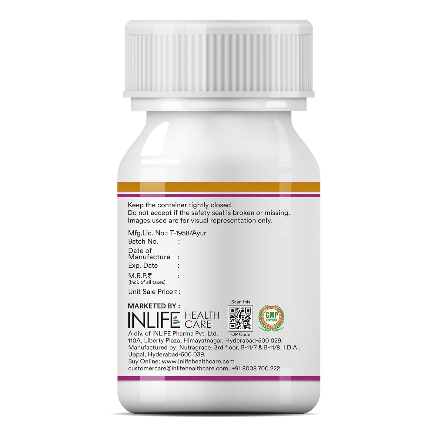 INLIFE Garlic Oil Capsules for Heart Health and Immune Support for Men and Women - 60 Liquid Filled Capsules