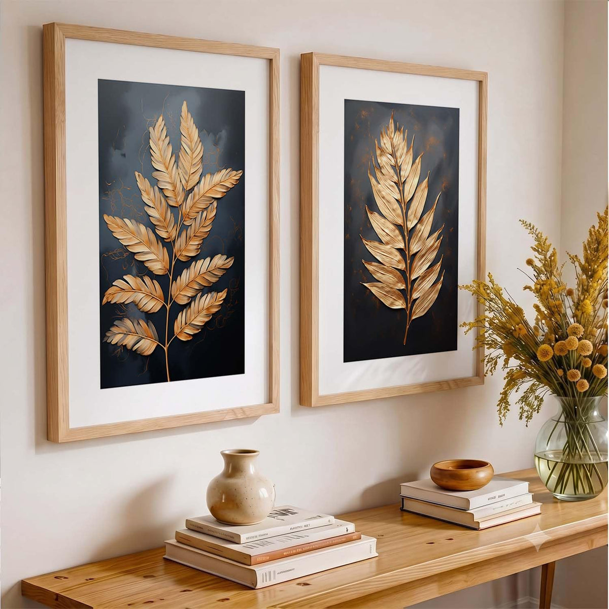 Aesthetic Modern Art Wall Paintings with Frame for Living Room Bedroom Office Wall Decoration - Home Decor Frames (Art 3, 10x13 inch)