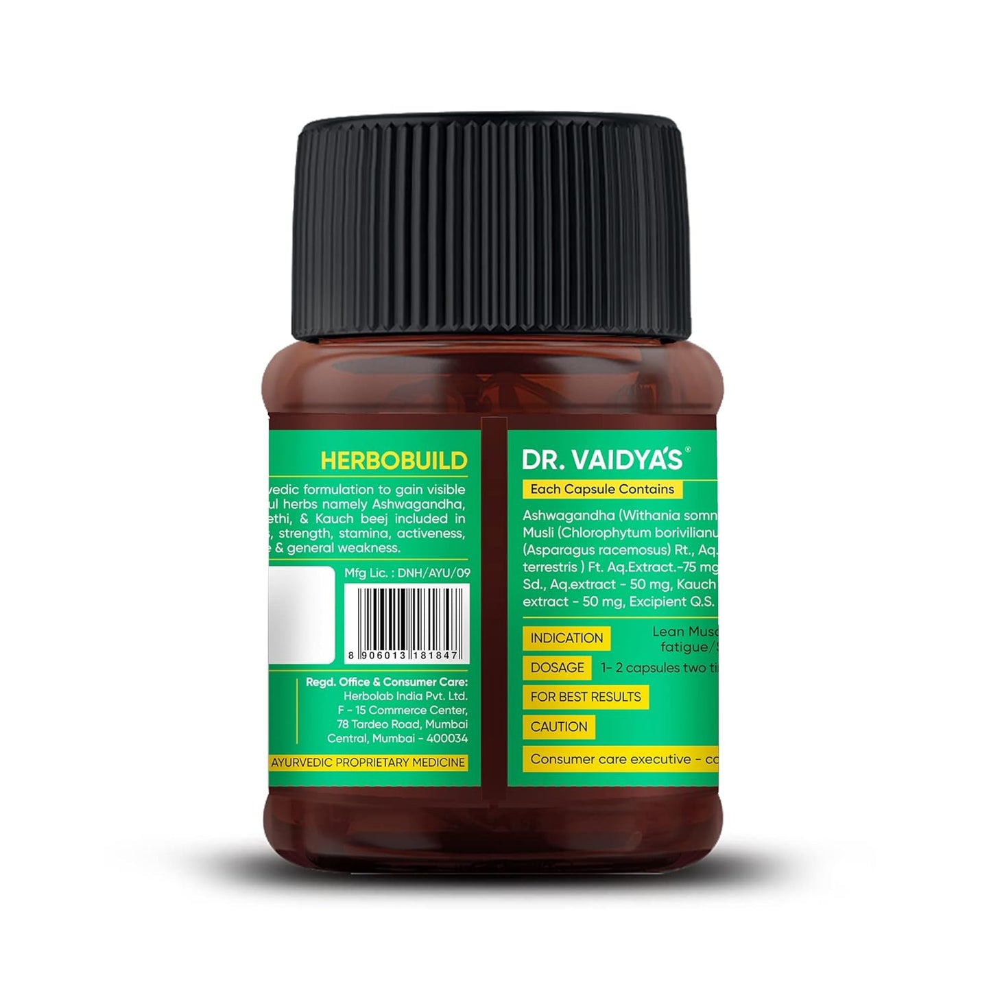 DR. VAIDYA'S new age ayurveda Combo For Men (Shilajit Gold 30 capsules & Herbobuild 30 capsules)