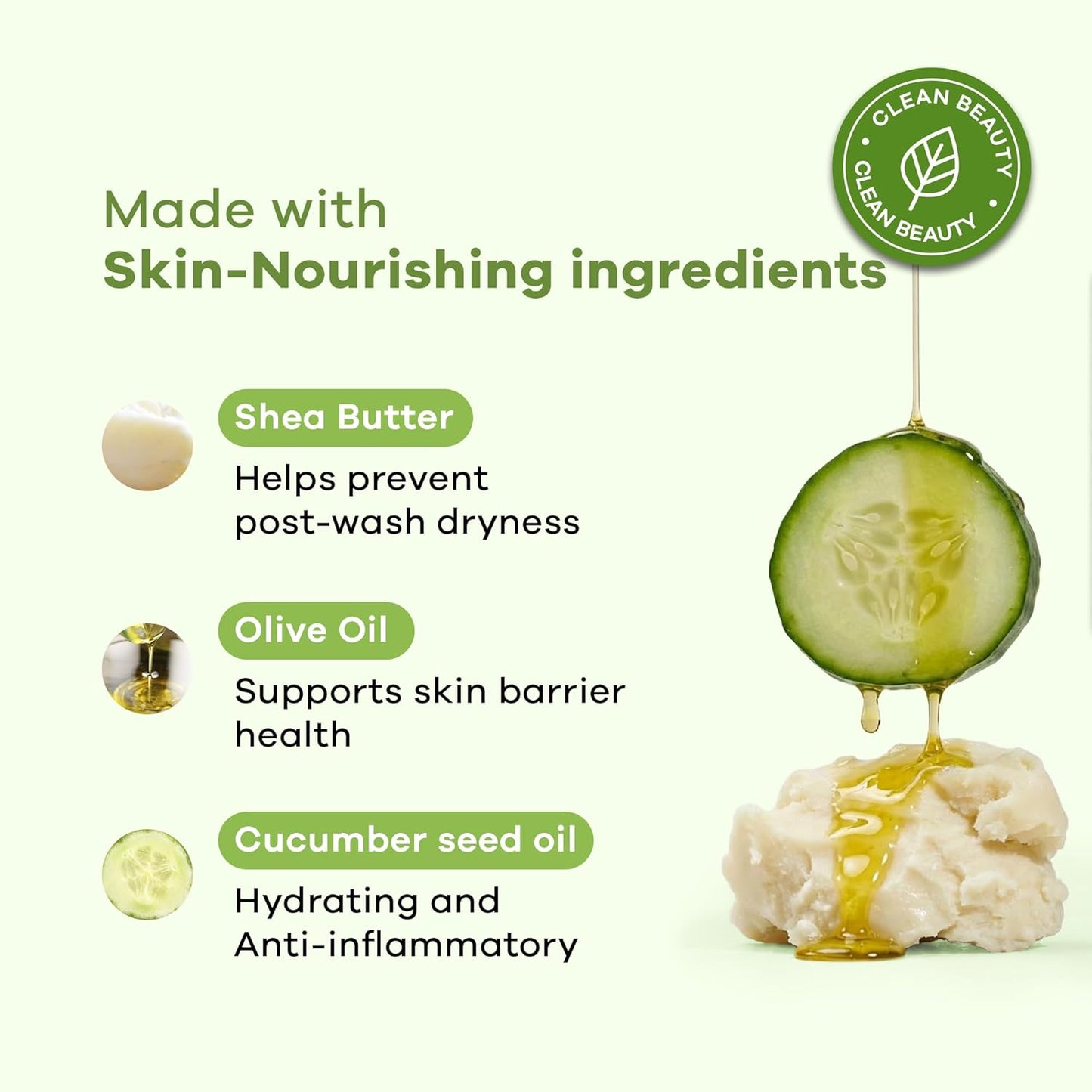 Earth Rhythm Butter Cream Soap, 48H Moisture, Gentle Cleanse, No Sulphates, No Phthalates – Summer Rain