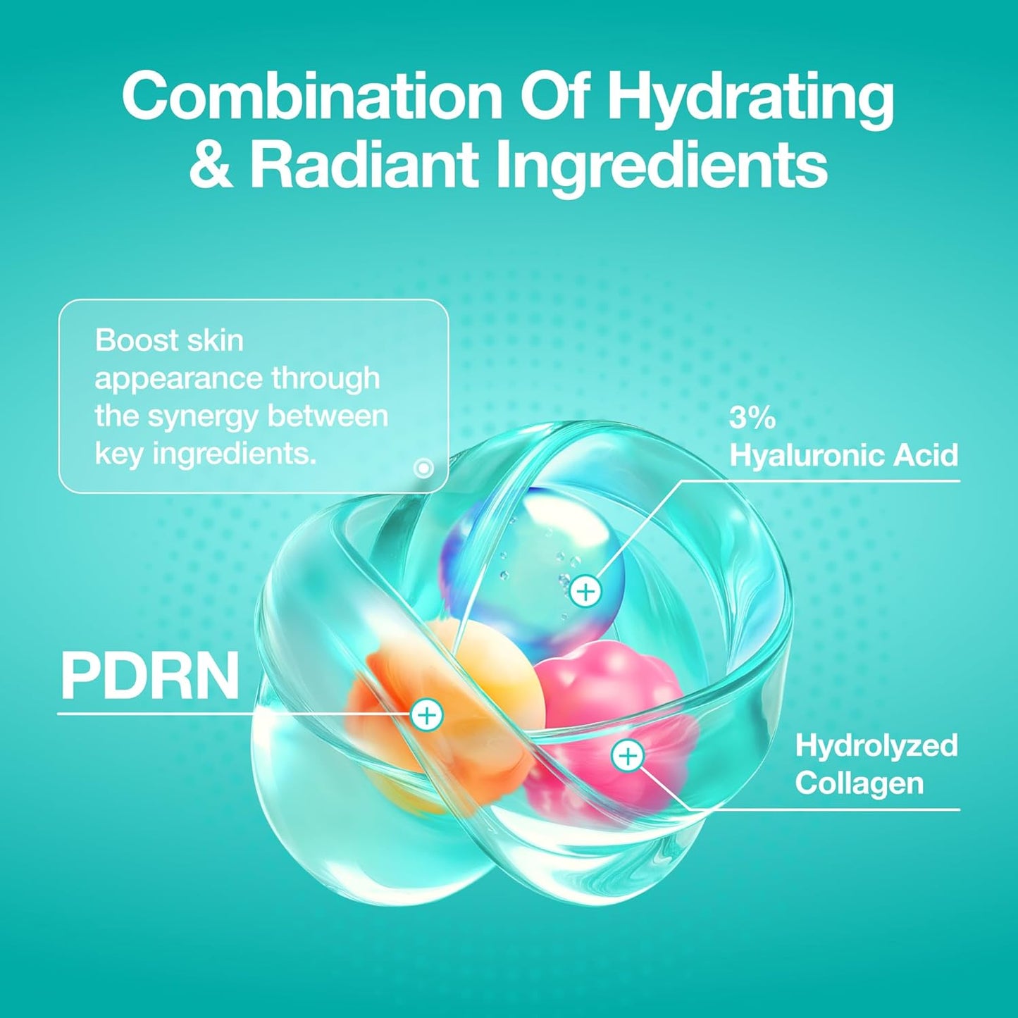 Anua Pdrn Hyaluronic Acid Capsule 100 Serum with Collagen For Plump, Dewy, Radiant Glass Skin