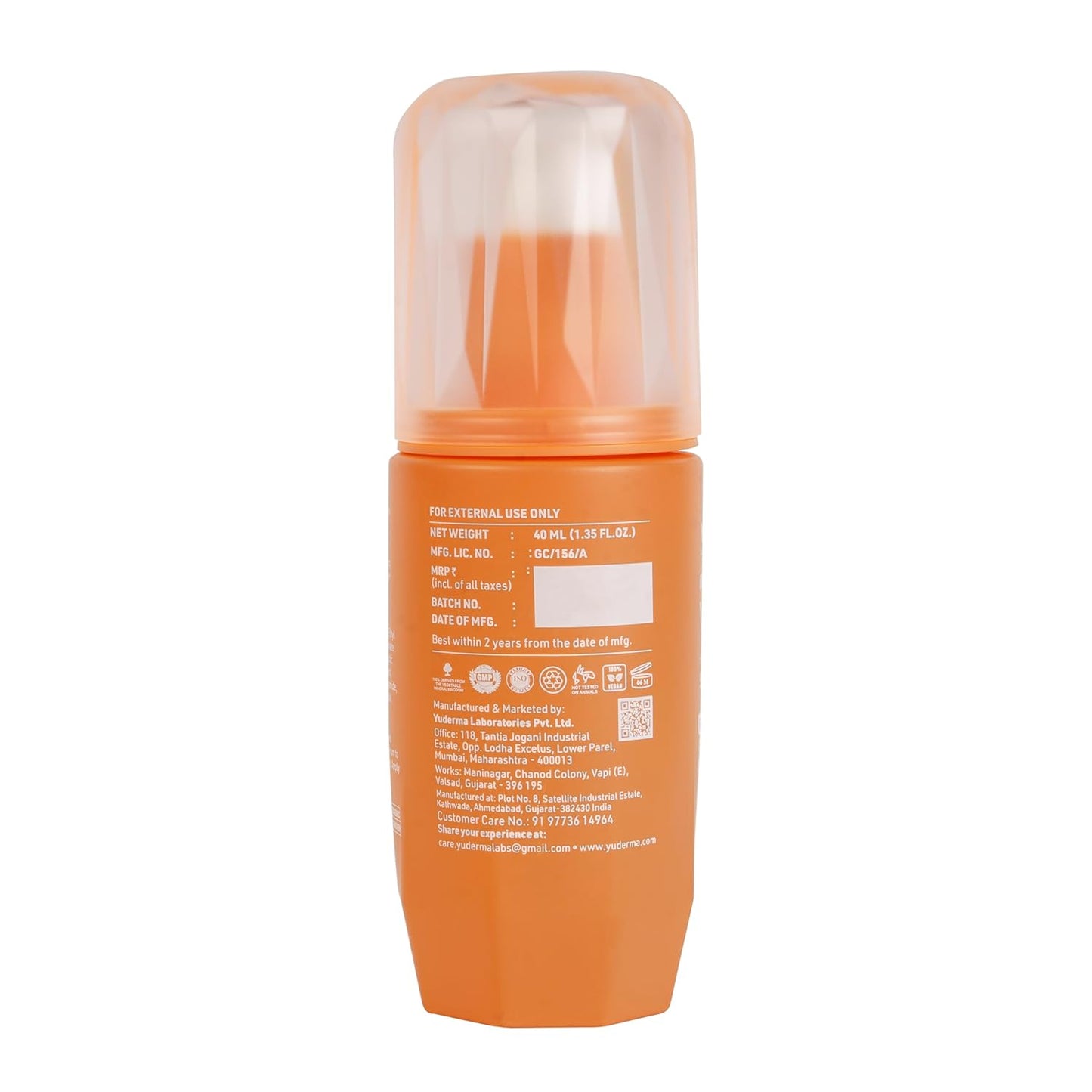 YUDERMA Renewcell Vitamin C + Hyaluronic Acid Serum, 40 MlYUDERMA Renewcell Vitamin C + Hyaluronic Acid Serum, 40 Ml