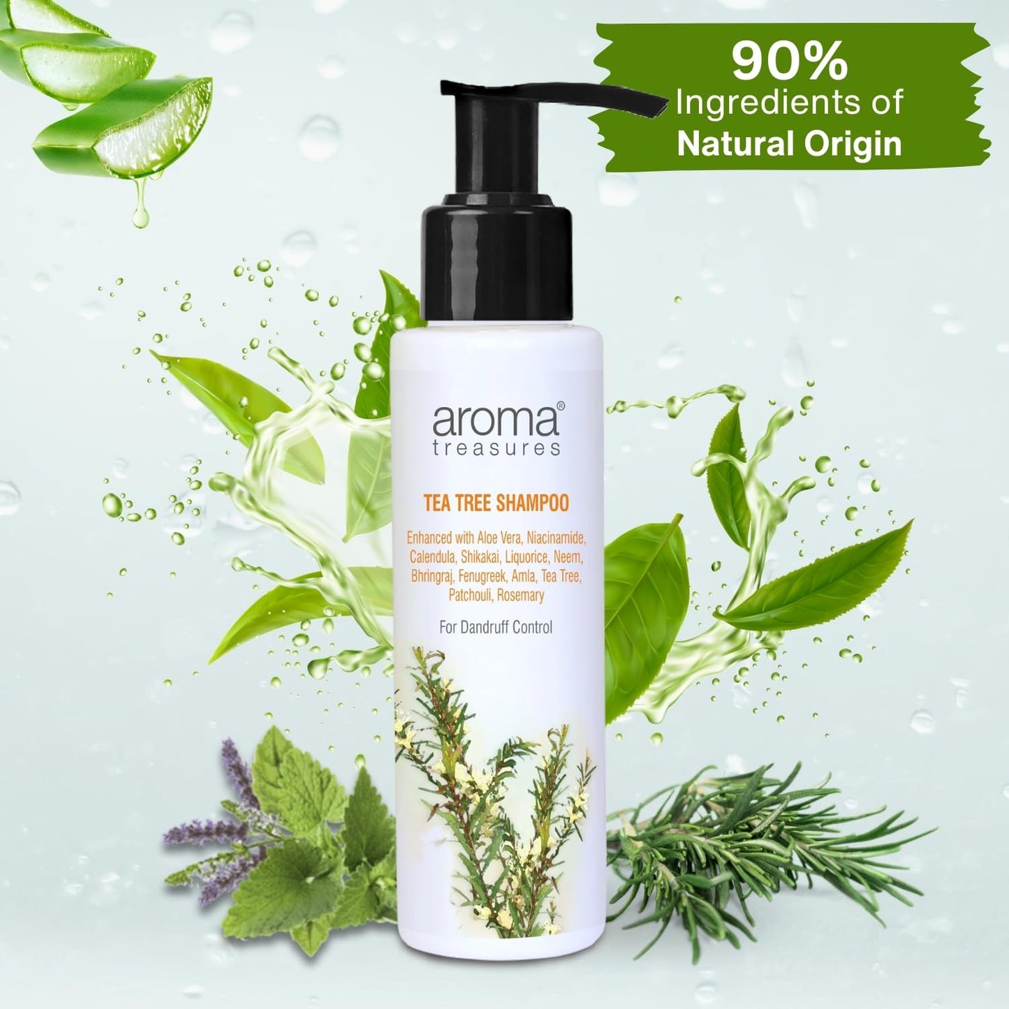 Aroma Treasures Tea Tree Shampoo, 100ml