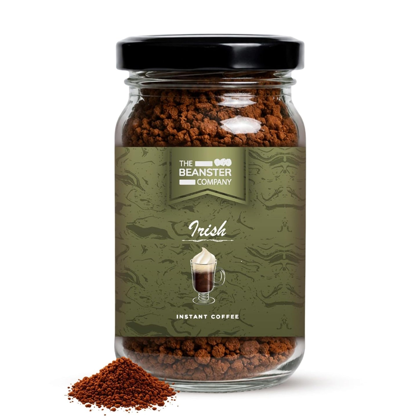 The Beanster Company Irish Cream Flavoured Instant Coffee, 50g