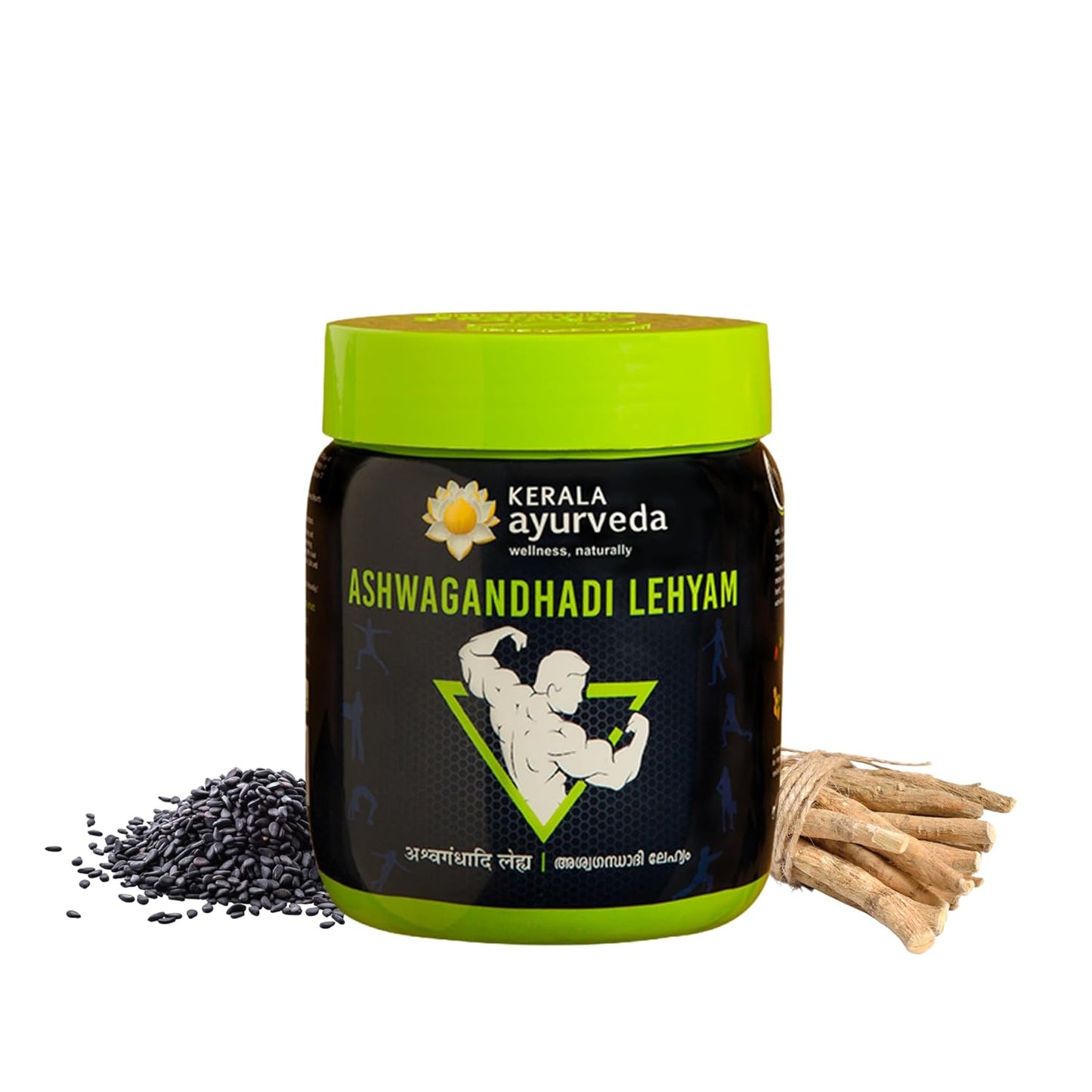 Kerala Ayurveda Ashwagandhadi Lehyam | Ayurvedic Ashwagandha Supplement for Strength, Stamina & Recovery | Immunity Booster | 500g