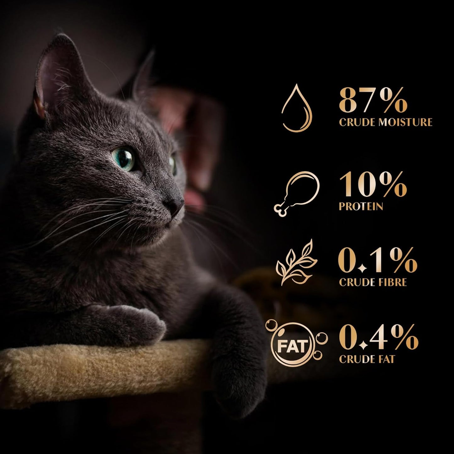 Sheba Rich Premium Adult (1+ Years) Wet Cat Food, Maguro & Bream Flavour, 35 g Pouch (Pack of 12), High-moisture wet food for healthy hydration