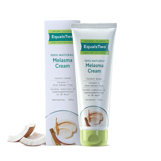 EQUALSTWO Melasma Dark Spot & Pigmentation Removal Cream 100g | Skin Brightening for Even Tone | With Rice Bran, Kakadu Plum, Licorice Root & Marshmallow