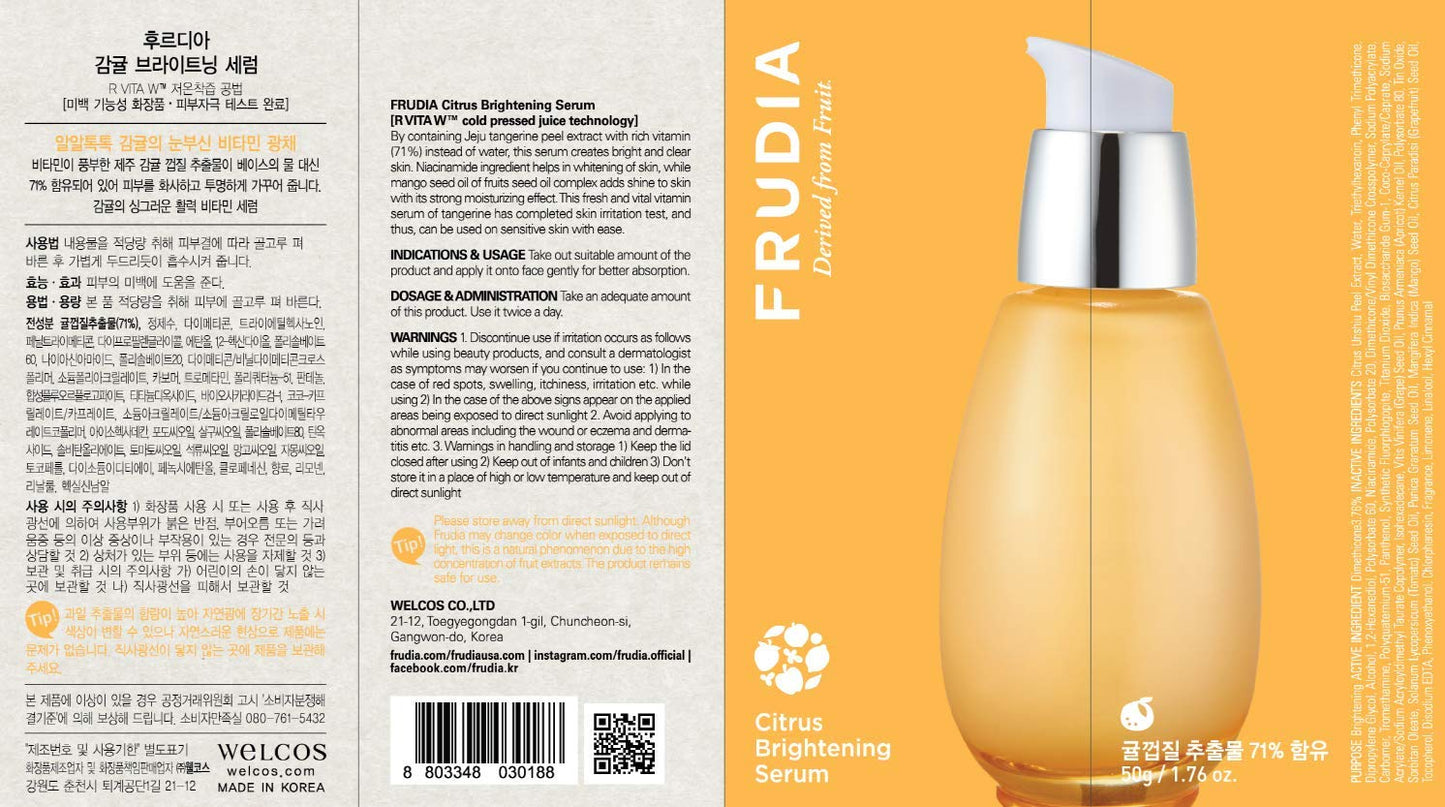 FRUDIA Citrus Brightening Serum 50g / 1.76 oz.