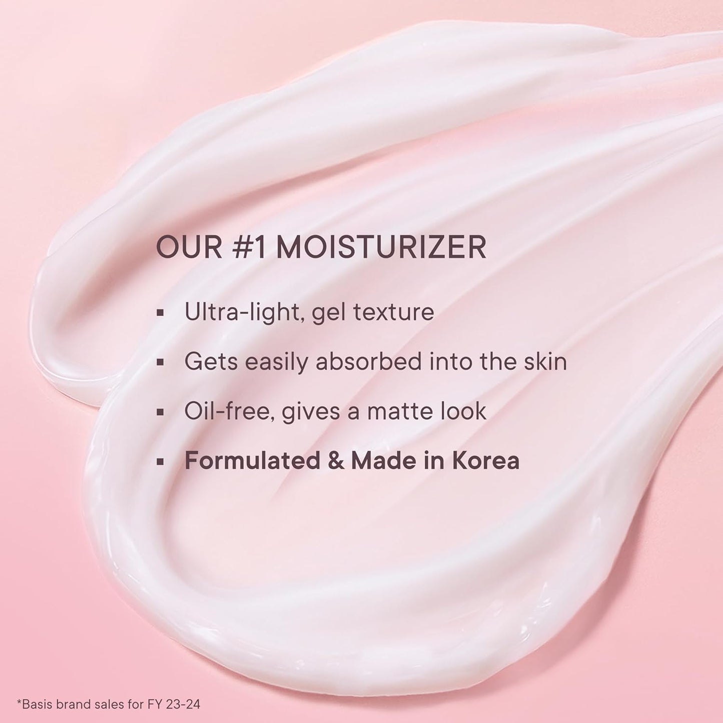 QUENCH BOTANICS Mon Ultra Light Moisturizing Gel with 2% Niacinamide, Nourishes & Adds a Radiant Glow with Cherry Blossom, Grapefruit, Pearl & Moringa Seed Oil, White, 50 ml