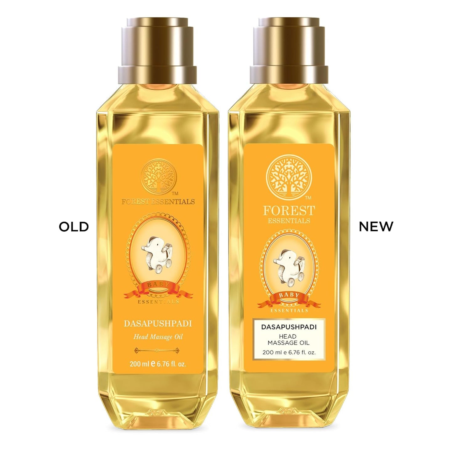 Forest Essentials Baby Hair Oil with 10 herbs specially for Baby Care to gently nourish delicate skin | Ayurvedic Head Massage Oil for Babies | Promotes Hair Growth | Gentle & Natural