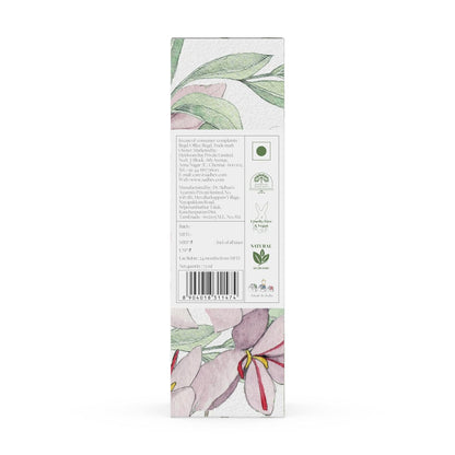 Sadhev Ayurvedic Facial Cleansing Oil With Triphala, Safron, and Rosa Centifolia for Removing Makeup, Hydrating and Moistuizing Cleanser Suitable For All Skin Types