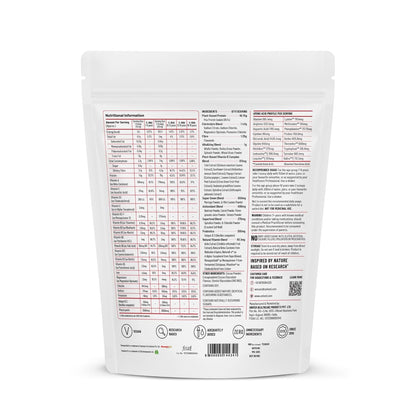 Zephivo Unived Juniors Superfood Protein - 15g Pea Protein, Essential Electrolytes, Fiber from Flaxseeds, Supergreens, Plant-Based Vitamins, Sugar-Free - Supports Growth & Hydration for Ages 7-18
