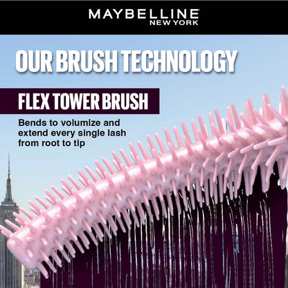Maybelline New York Lash Sensational Sky High Blue Mascara, Plum Twilight | Lengthening & Easy Wash Formula, 7.2ml