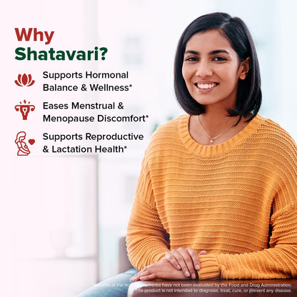 VAHDAM Shatavari Capsules | Menopause, Lactation, Postnatal Recovery & Hormonal Balance | 5X More Potent than Regular Powder | Dual Spectrum Formula | Vegan, Gluten-Free | 60 Veg Capsules