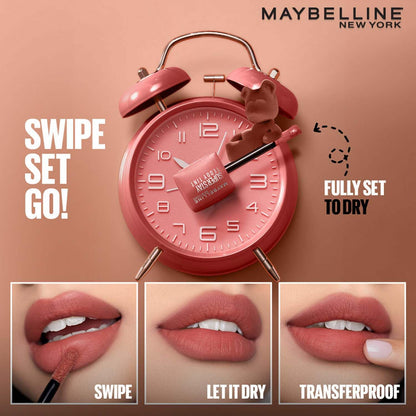 Maybelline New York Superstay Teddy Tint - Lip and Cheek Color - Heart Locket, 5ml