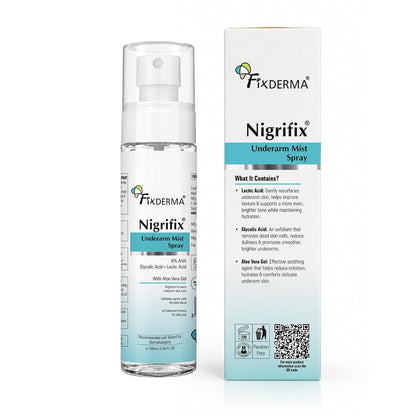 Fixderma Nigrifix Underarm Mist Spray For Dark Underarms Removal 100ml